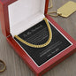 My Husband| Never Forget I Love You- Cuban Link Chain