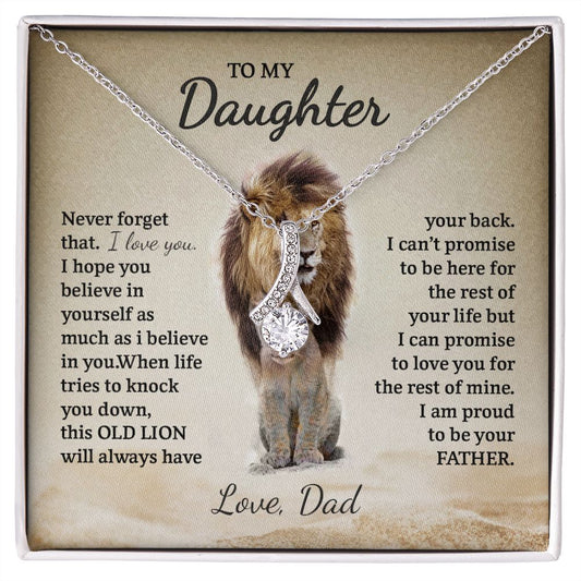 My Daughter | I am always here - Alluring Beauty Necklace