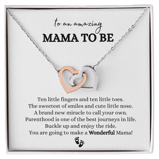 Mama To Be | Wonderful Mama - Interlocking Hearts